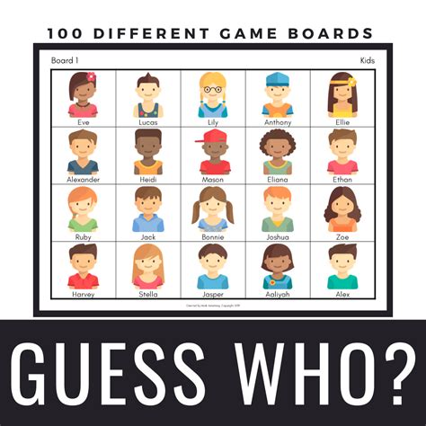 create a guess who game.